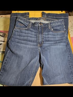 Kimes Ranch Jennifer High Rise Flare Trouser Jeans Size 12/34 Made in USA